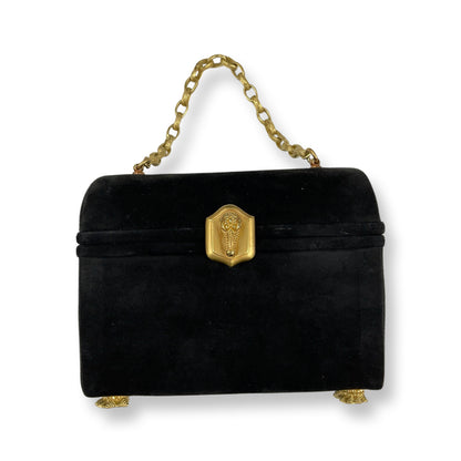 Kieselstein Cord Black Treasure Box Bag