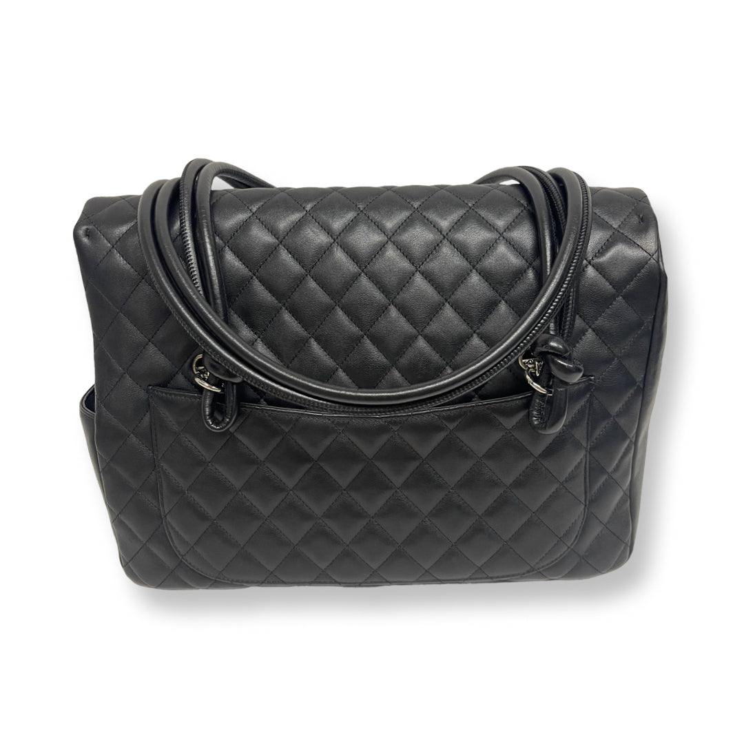 Chanel Black Cambon Large Shoulder Bag