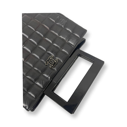 Chanel Black Chocolate Bar Top Handle