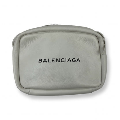 Balenciaga White Leather Crossbody Bag