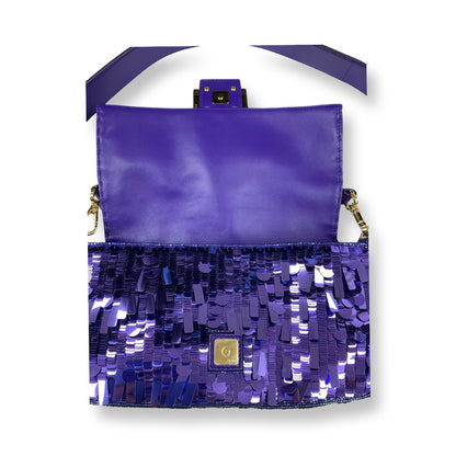 Fendi Purple Baguette Bag