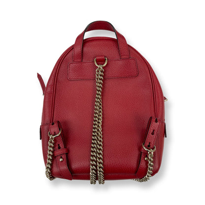 Gucci Red Soho Backpack