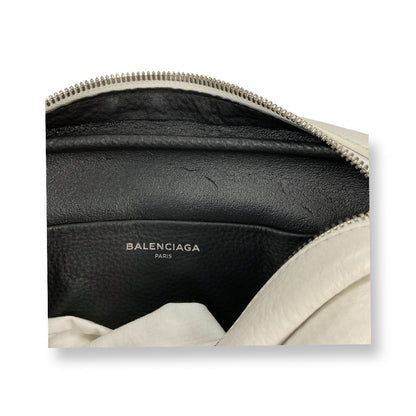 Balenciaga White Leather Crossbody Bag