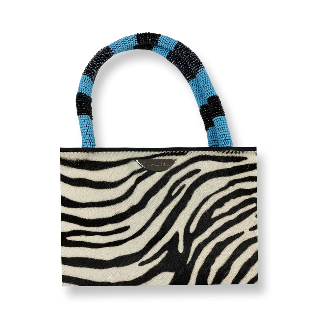 Dior Zebra Mini Massai Tote