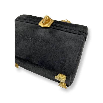 Kieselstein Cord Black Treasure Box Bag