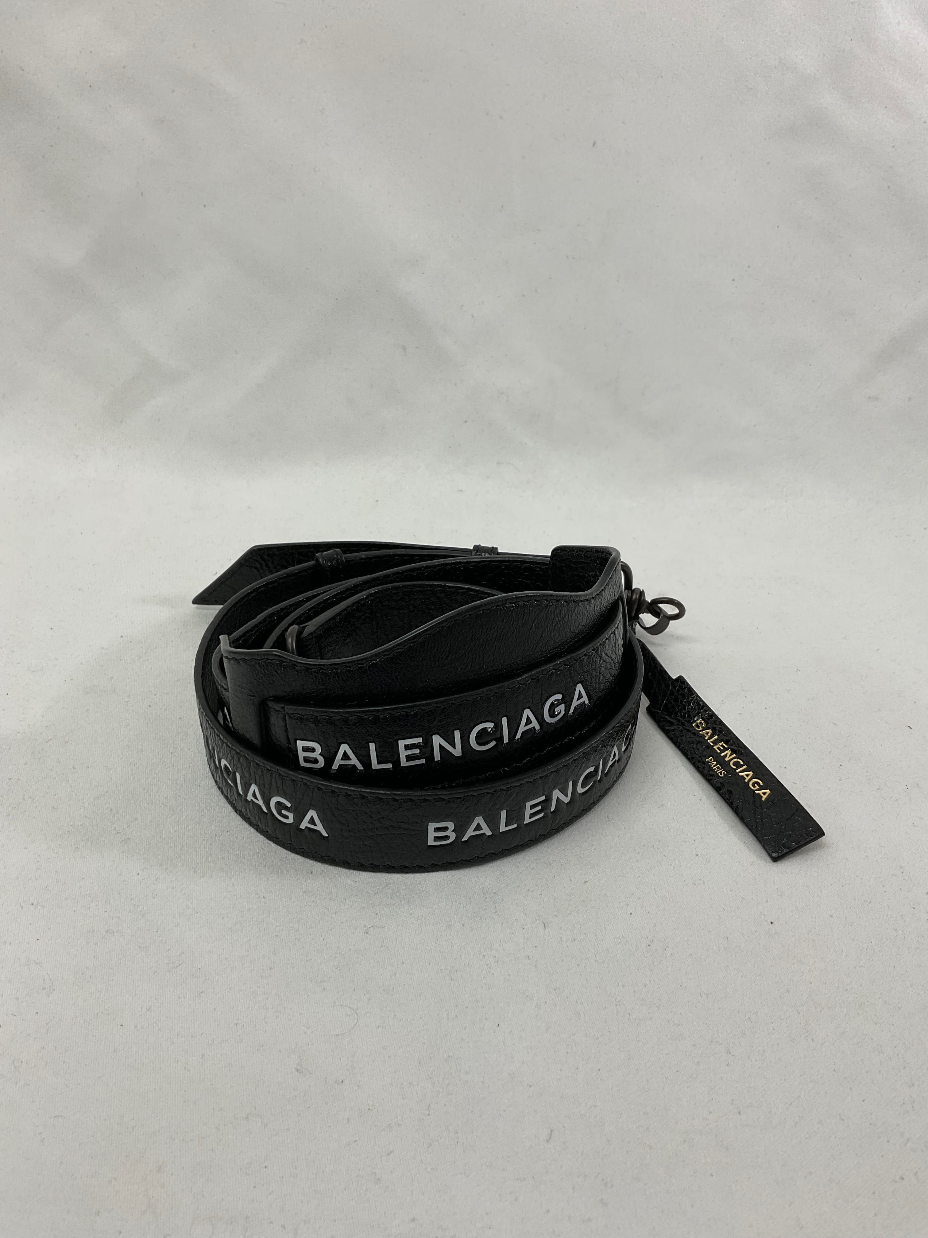 Balenciaga cheap logo strap